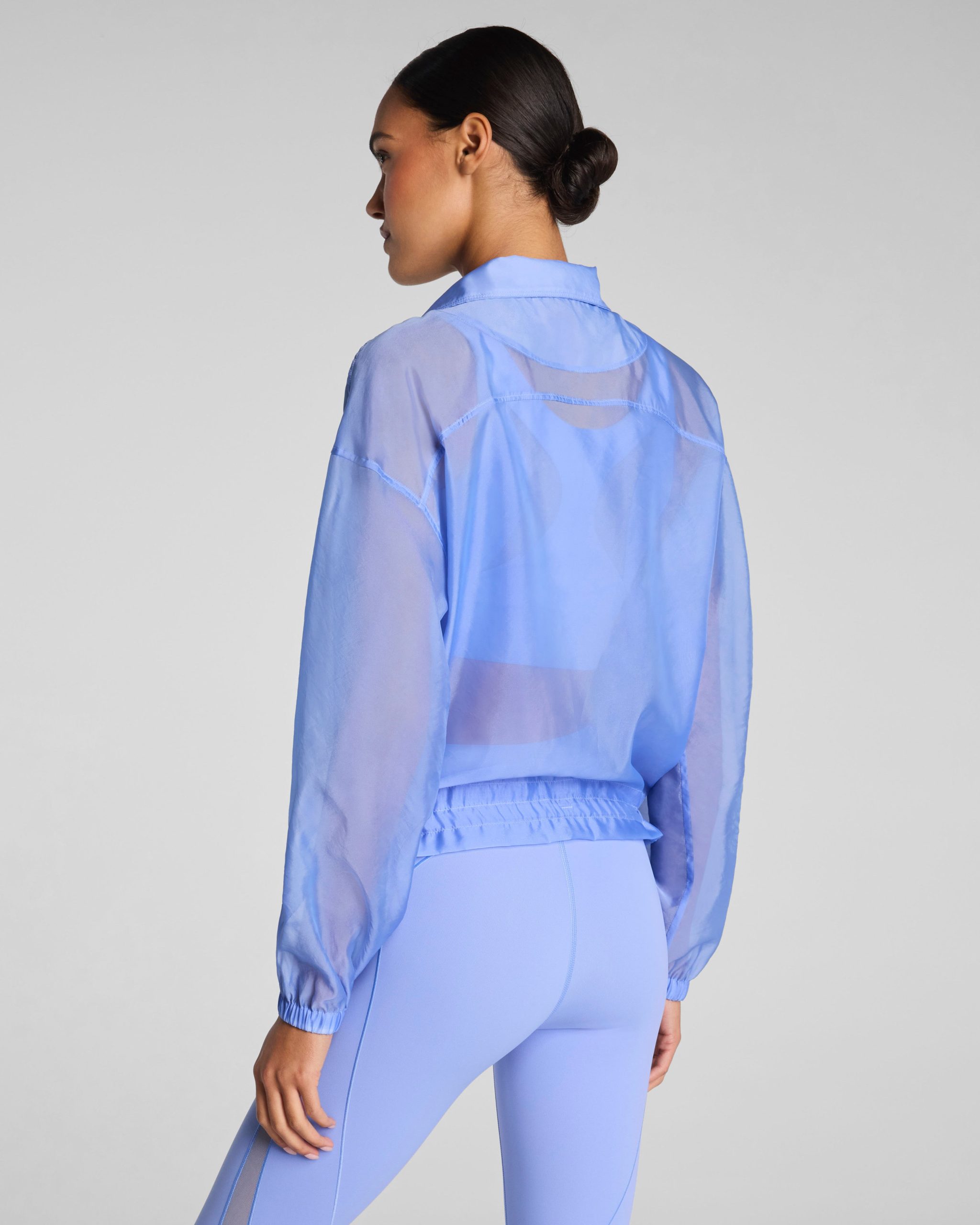 SPANX? BodyLine Sheerious Full Zip Jacket | Hyacinth - Image 2