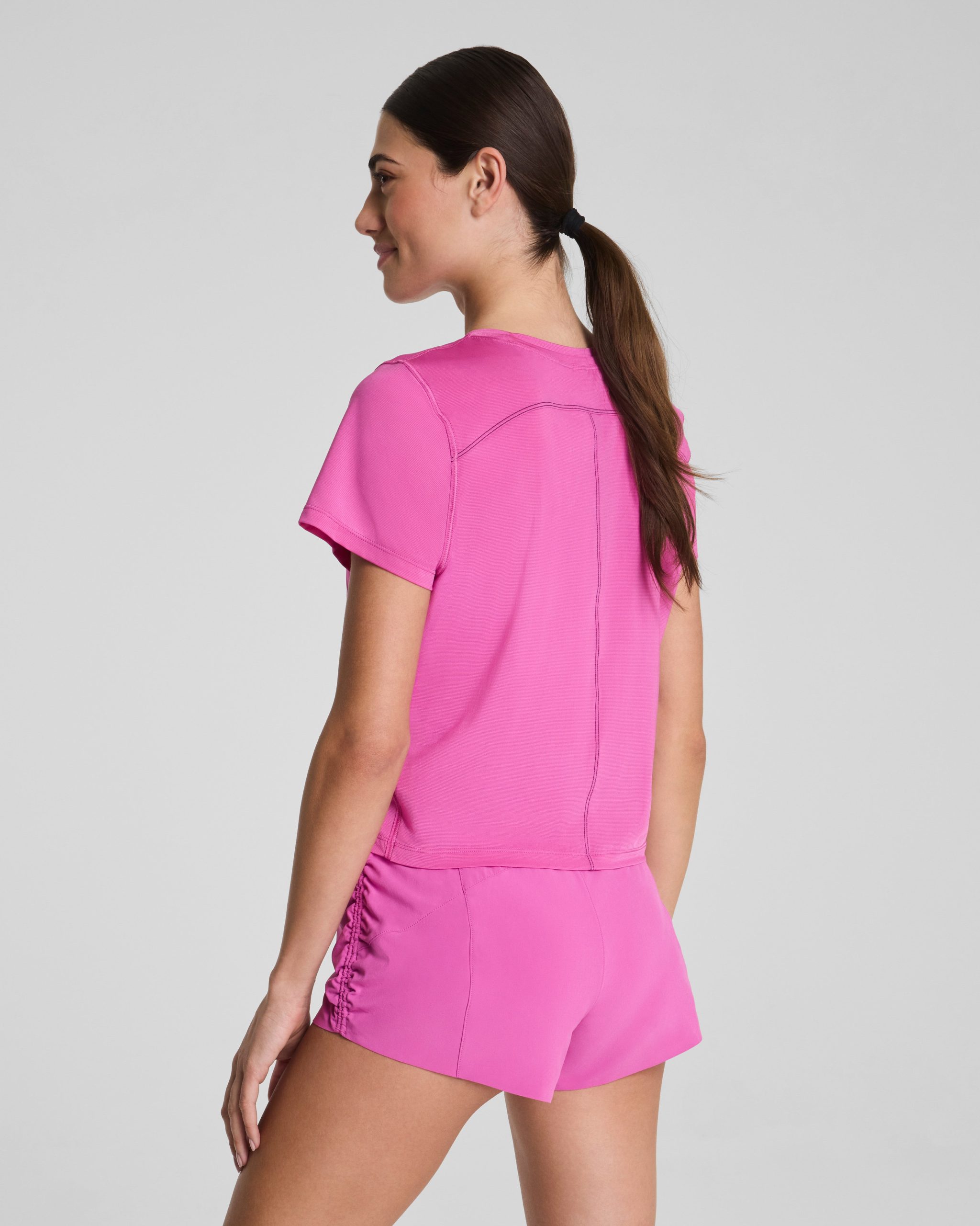 SPANX? BoostUp Crewneck Tee with StayCool Tech | Aurora - Image 2