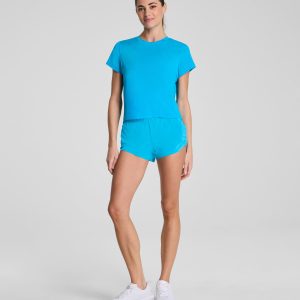 SPANX? BoostUp Cinched Run Short with StayCool Tech. 3 | Maritime
