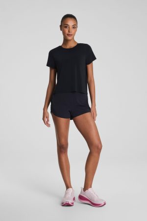 SPANX? BoostUp Cinched Run Short with StayCool Tech. 3 | Very Black