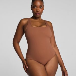 SPANXsculpt? Swim Square Neck One Piece | Caraway