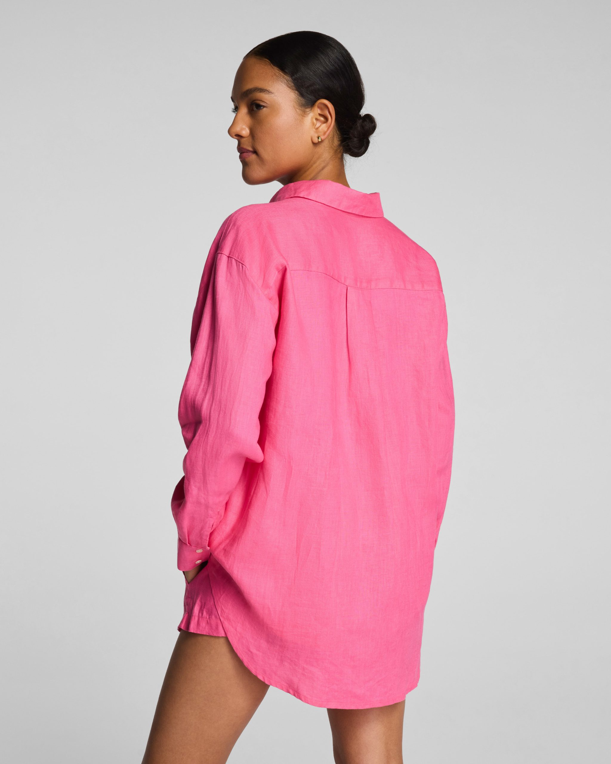 SPANX? Beach Button Down | Hibiscus - Image 2