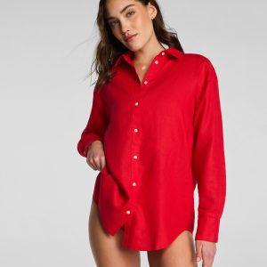 SPANX? Beach Button Down | SPANX? Red