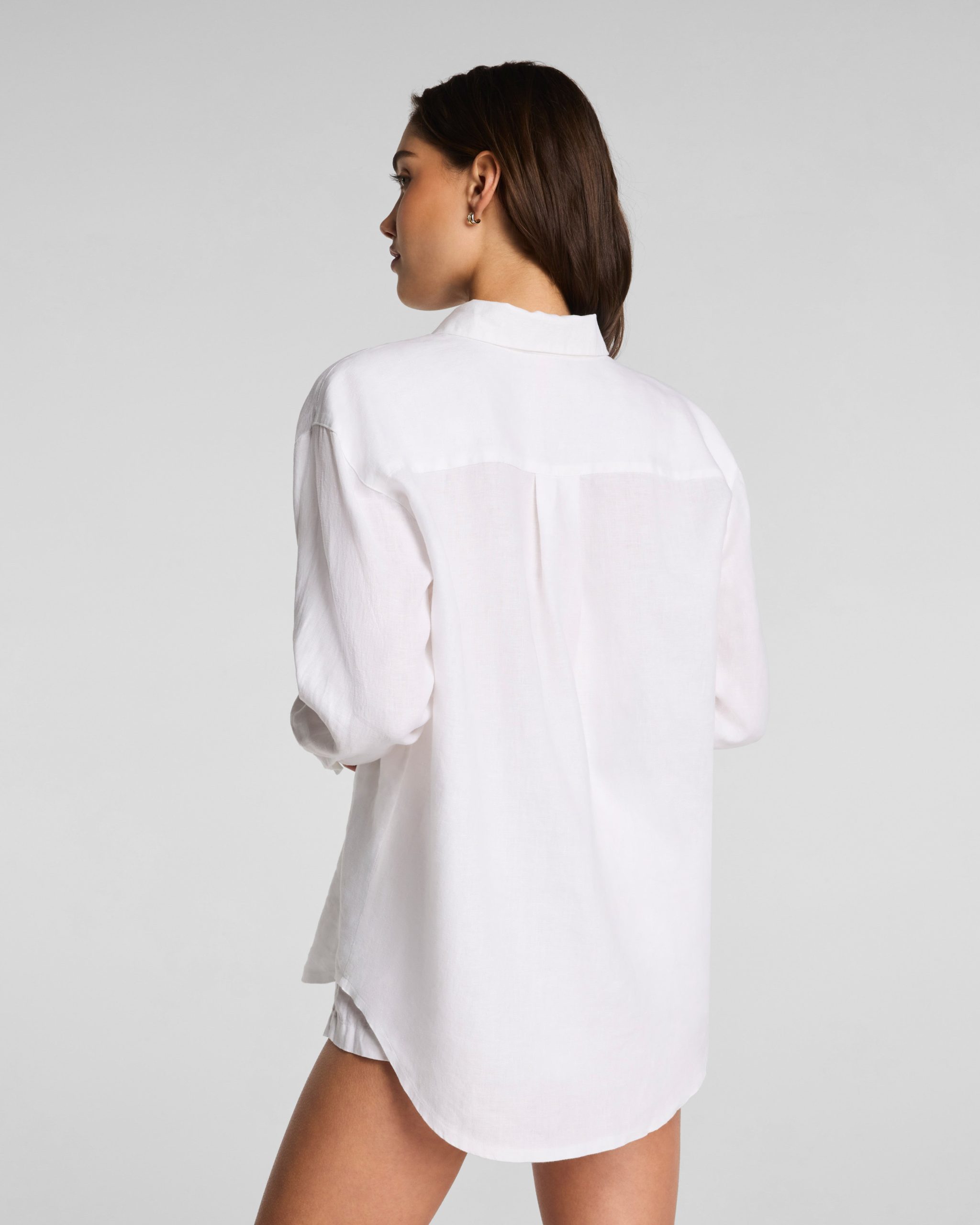 SPANX? Beach Button Down | Vivid White - Image 2