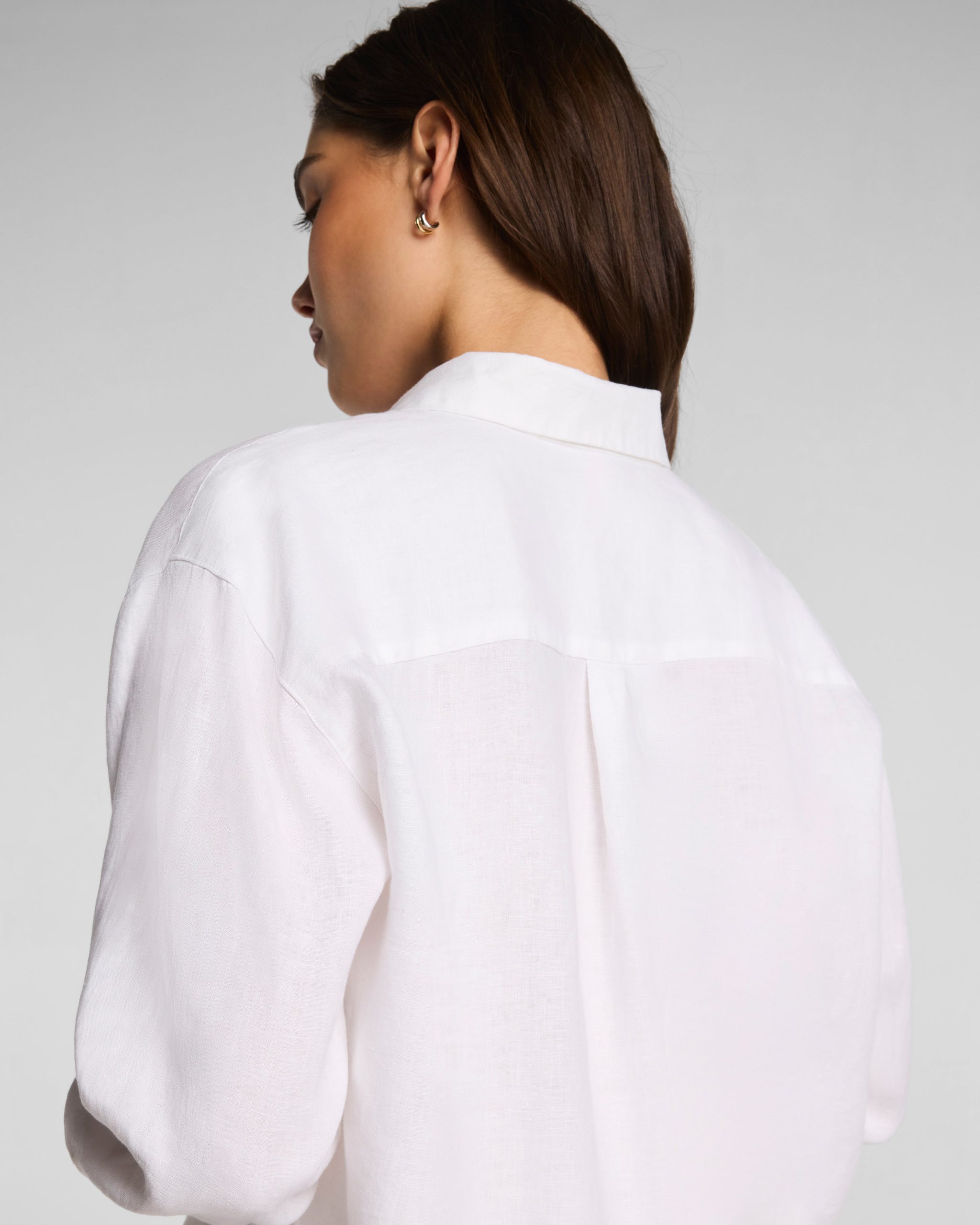 SPANX? Beach Button Down | Vivid White - Image 4