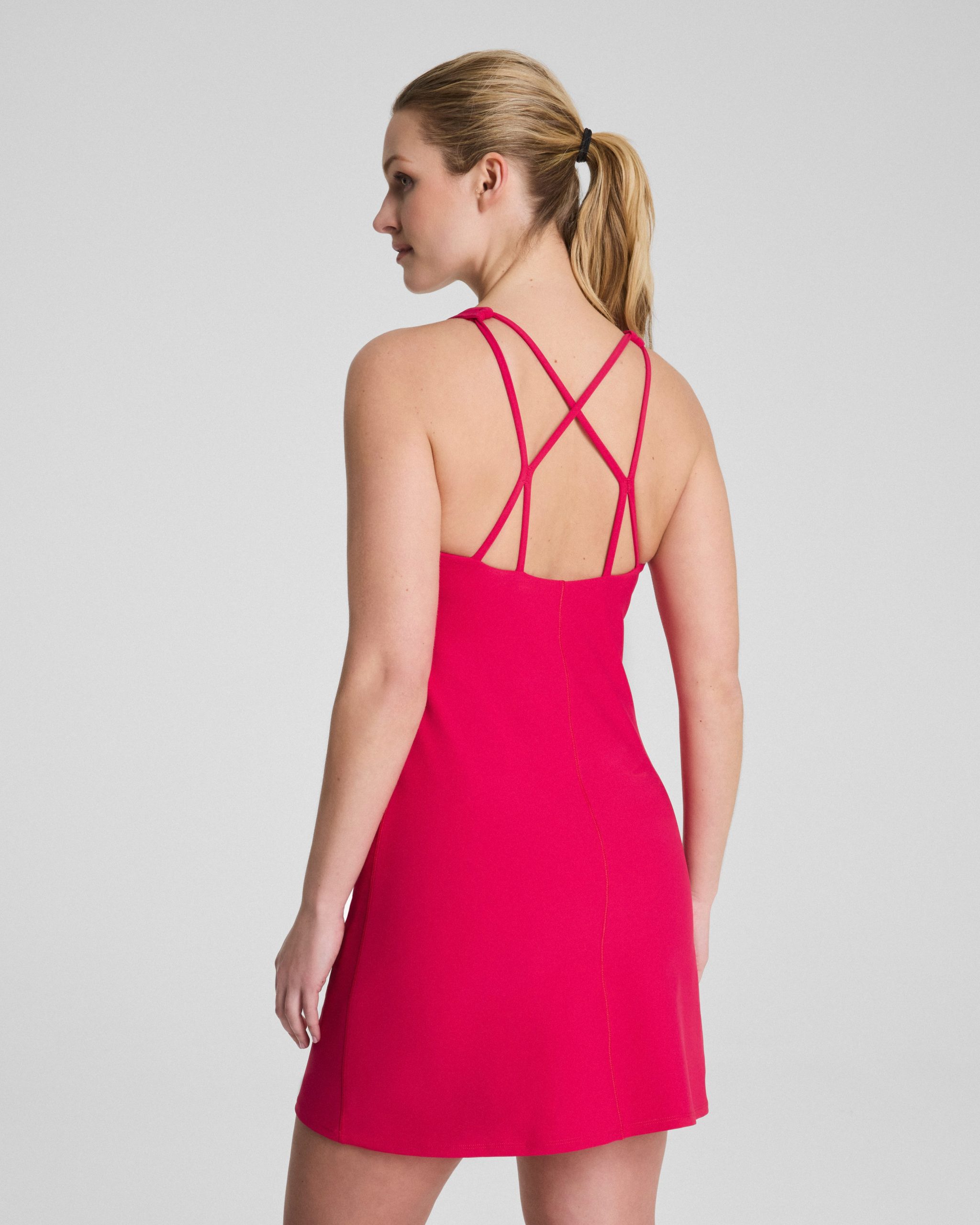 SPANXshape? BoostUp Strappy Back Dress | Fuchsia - Image 5