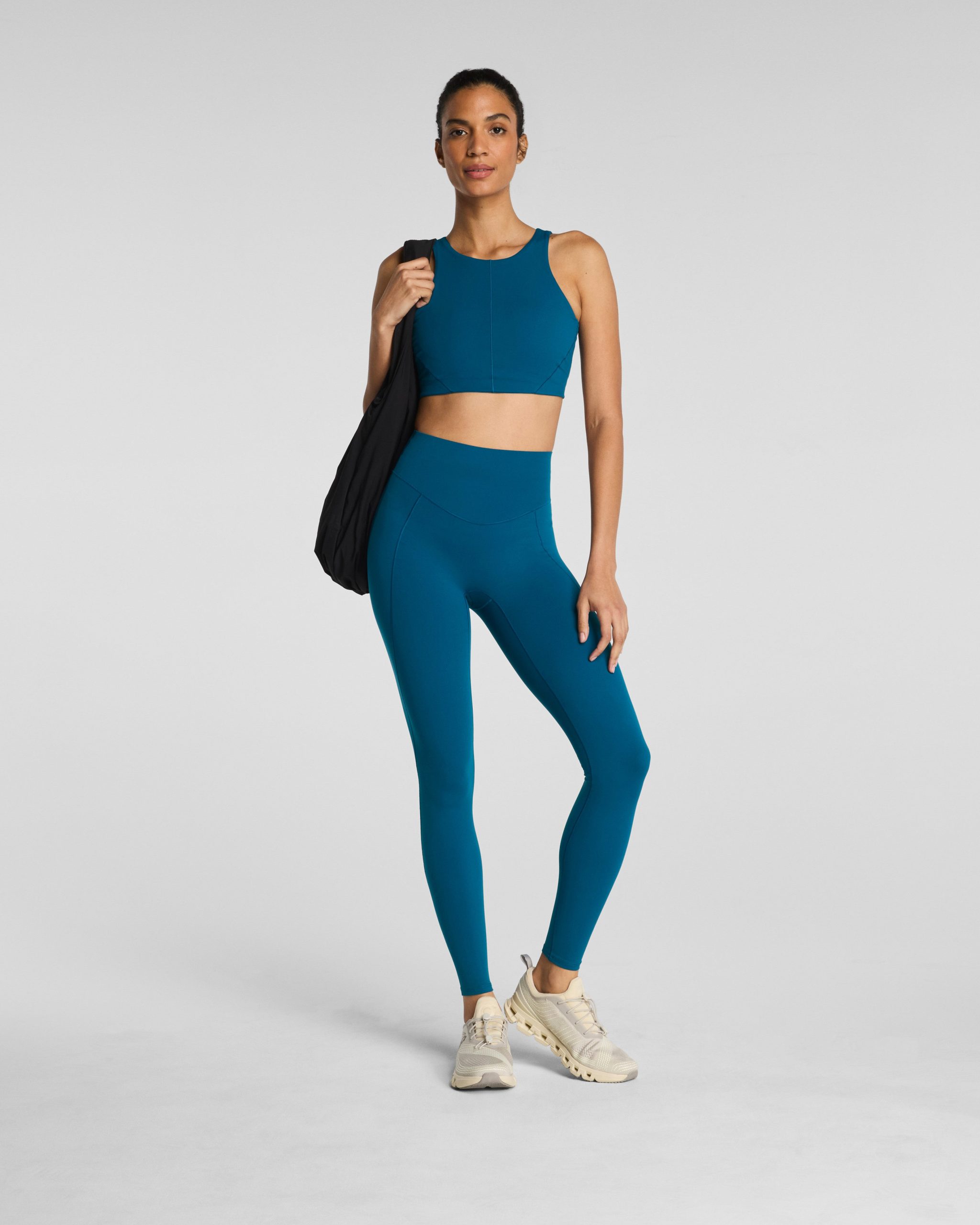 SPANX? PowerPlay Open Back Sports Bra | Deep Cove - Image 4