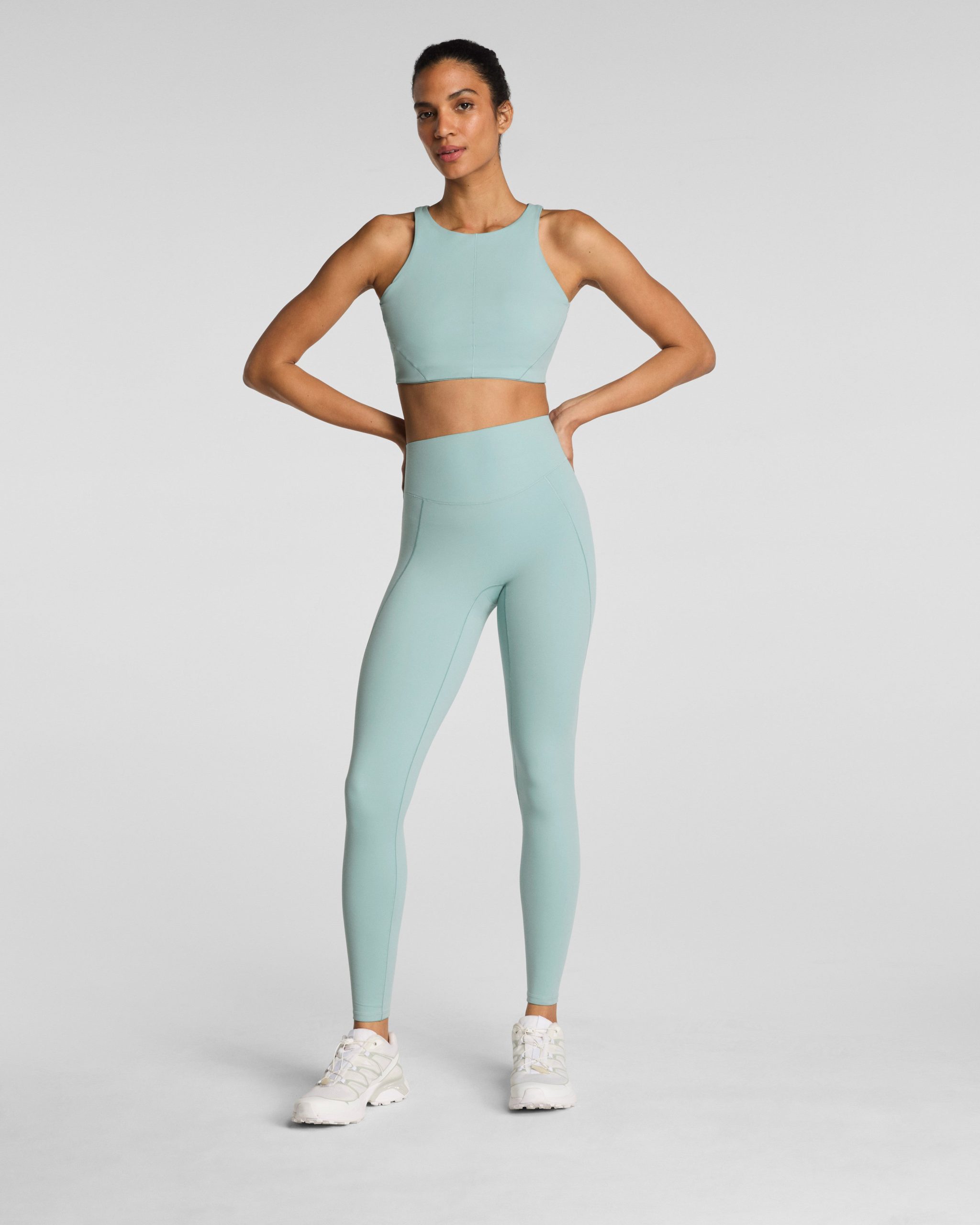 SPANX? PowerPlay Open Back Sports Bra | Wave - Image 5