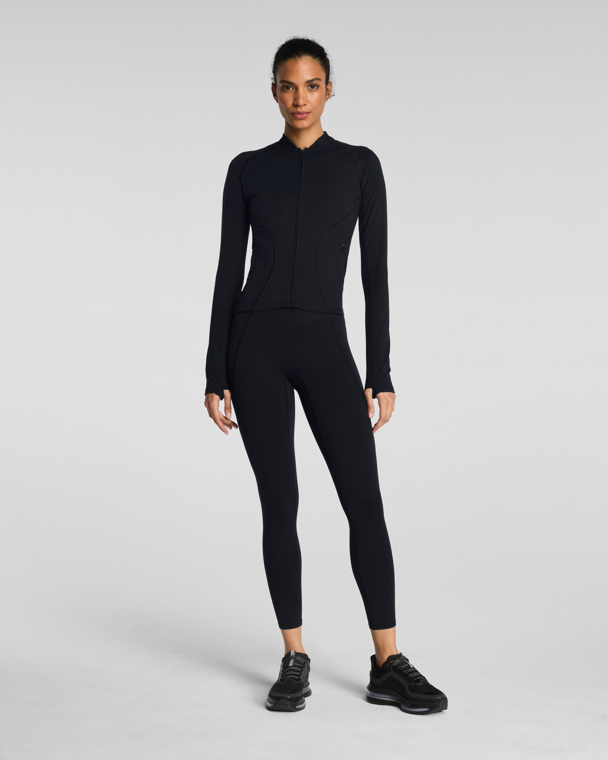 SPANX? PowerPlay Contour Full Zip Jacket | Very Black - Image 4