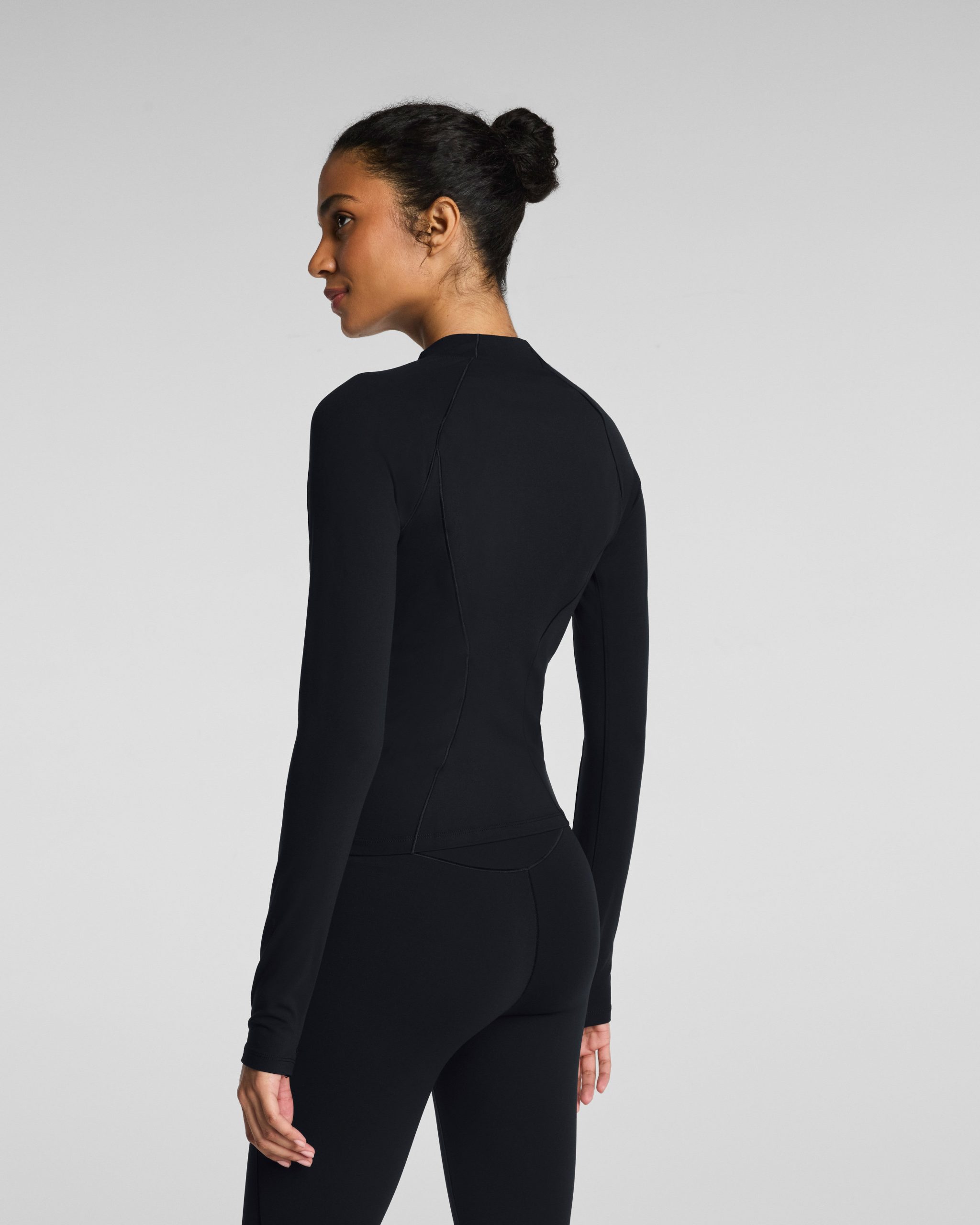 SPANX? PowerPlay Contour Full Zip Jacket | Very Black - Image 2