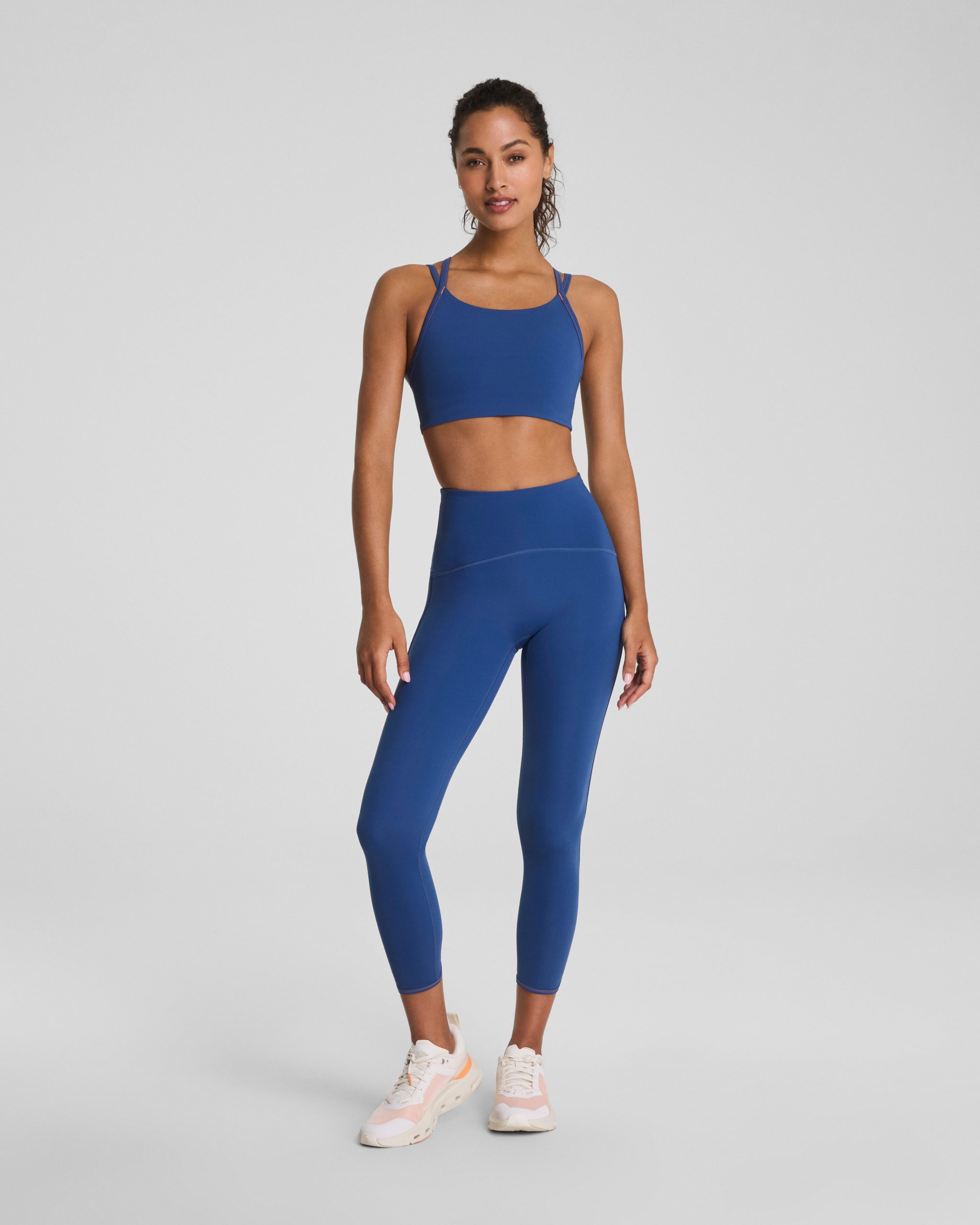 SPANX? BoostUp Low Impact Sports Bra with StayCool Tech | Faded Indigo - Image 5