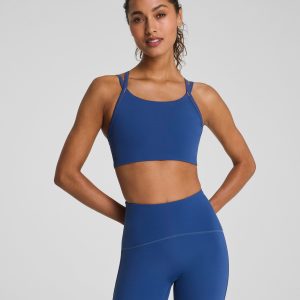 SPANX? BoostUp Low Impact Sports Bra with StayCool Tech | Faded Indigo