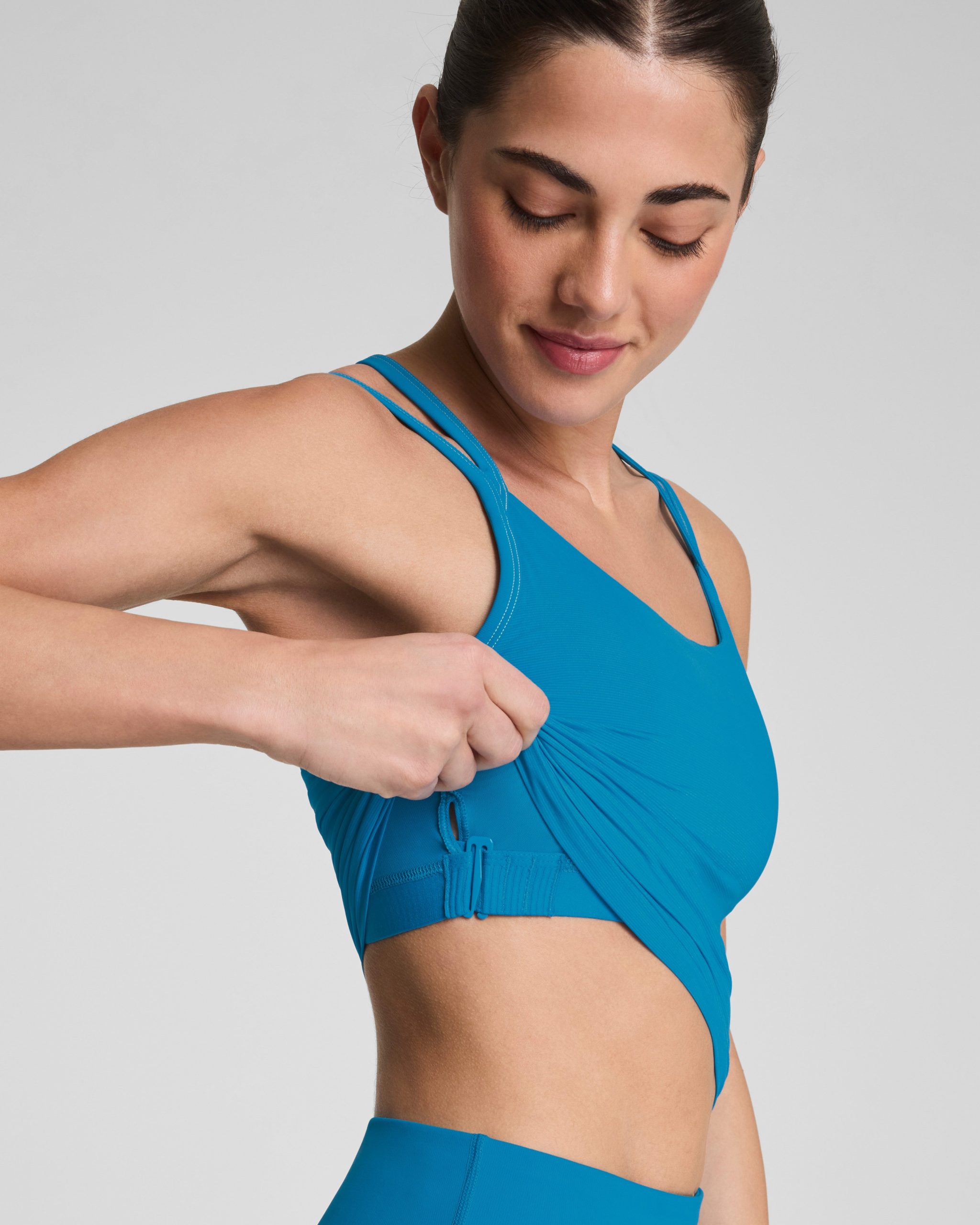 SPANX? BoostUp Scoop Neck Shelf Tank with StayCool Tech | Maritime - Image 5