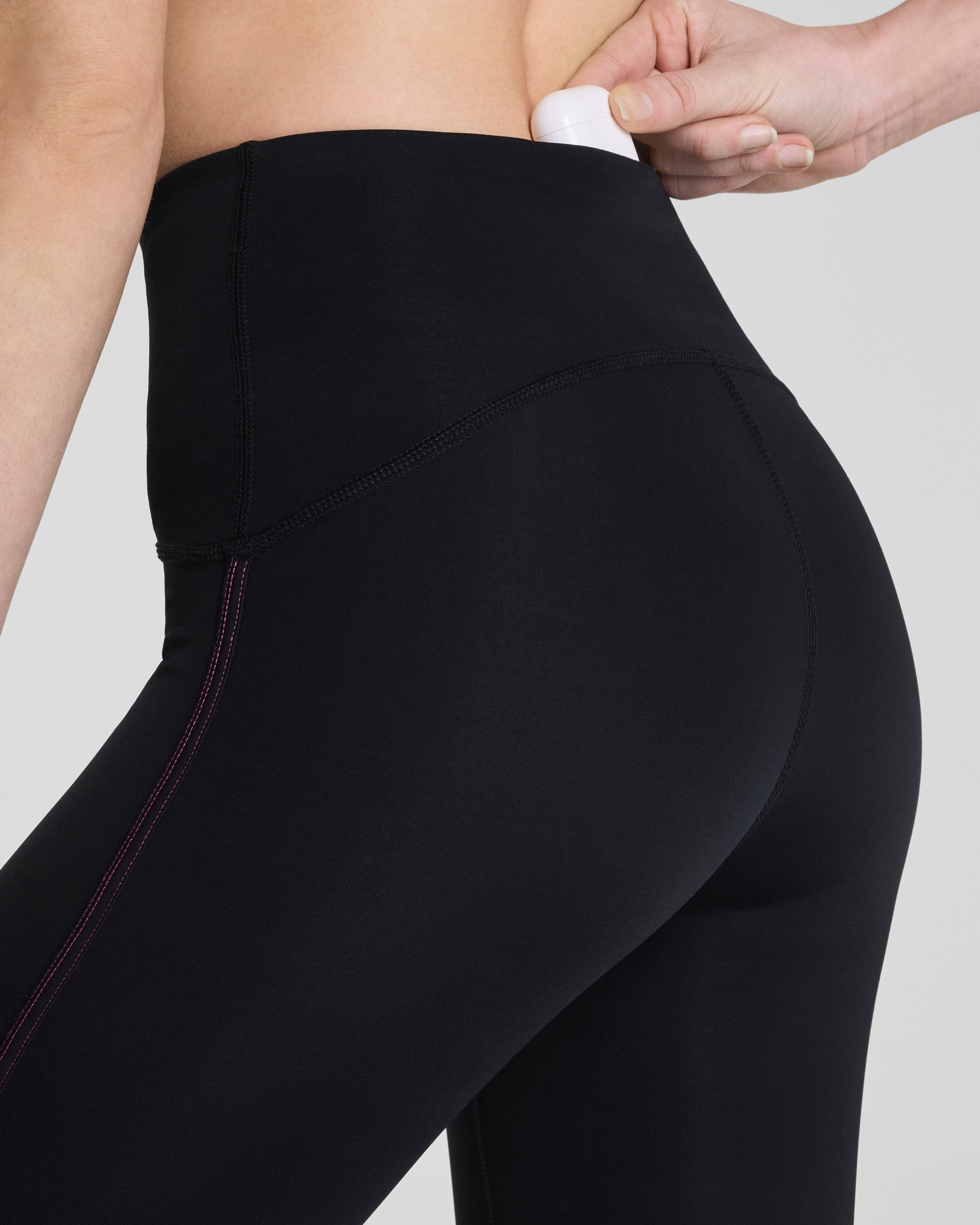 SPANXshape? Booty Boost? 7/8 Leggings with StayCool Tech | Very Black - Image 5