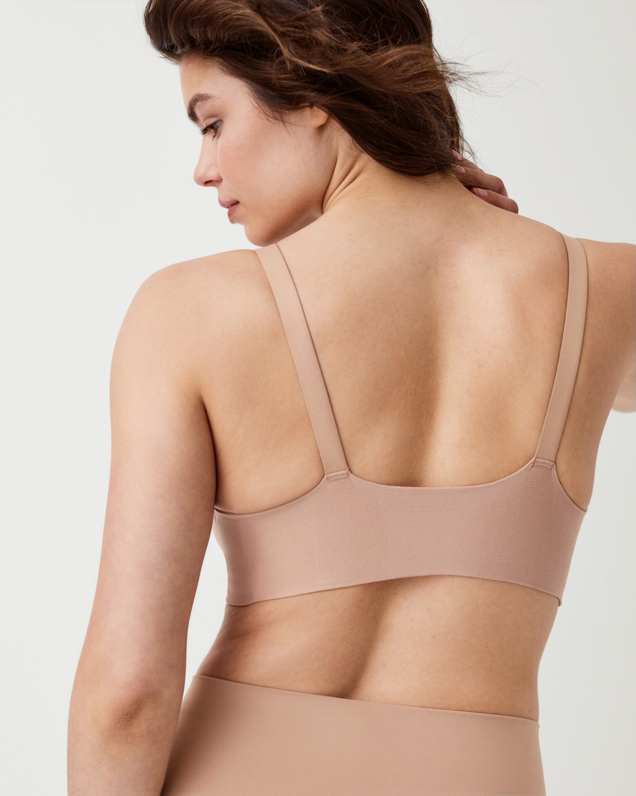 SPANXsmooth? Bra-llelujah!? Adjustable Unlined Full Coverage Bra | Toasted Oatmeal - Image 4