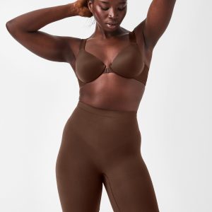 SPANXsculpt?  Seamless Power Mid-Thigh Short | Chestnut Brown