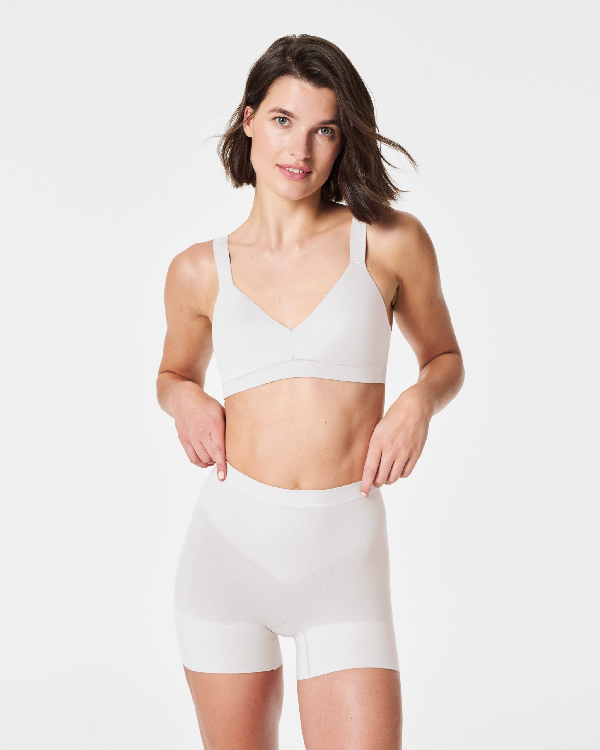 SPANXsculpt® Seamless Power Shorty | White