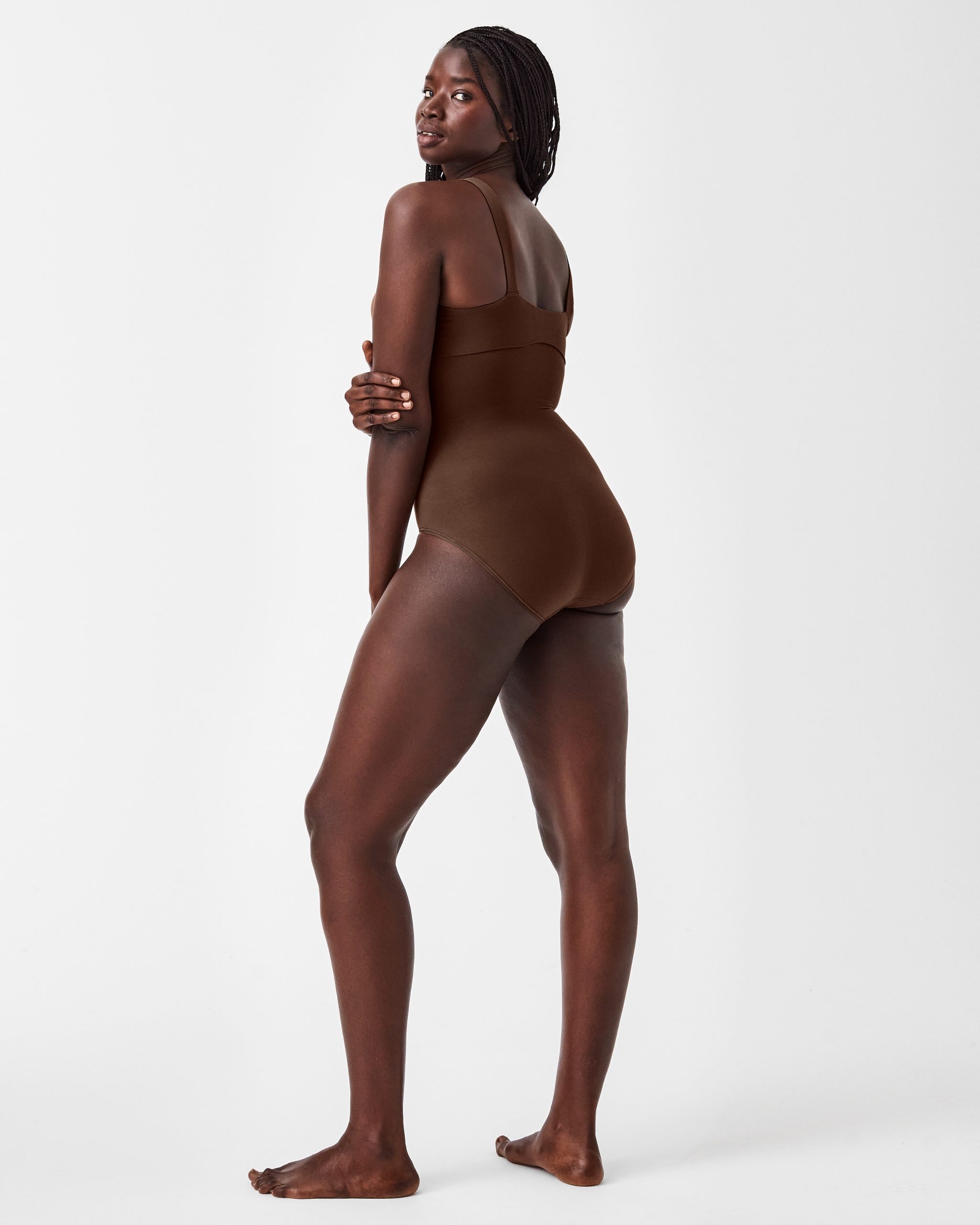 SPANXsculpt? Seamless Power High-Waisted Brief | Chestnut Brown - Image 3
