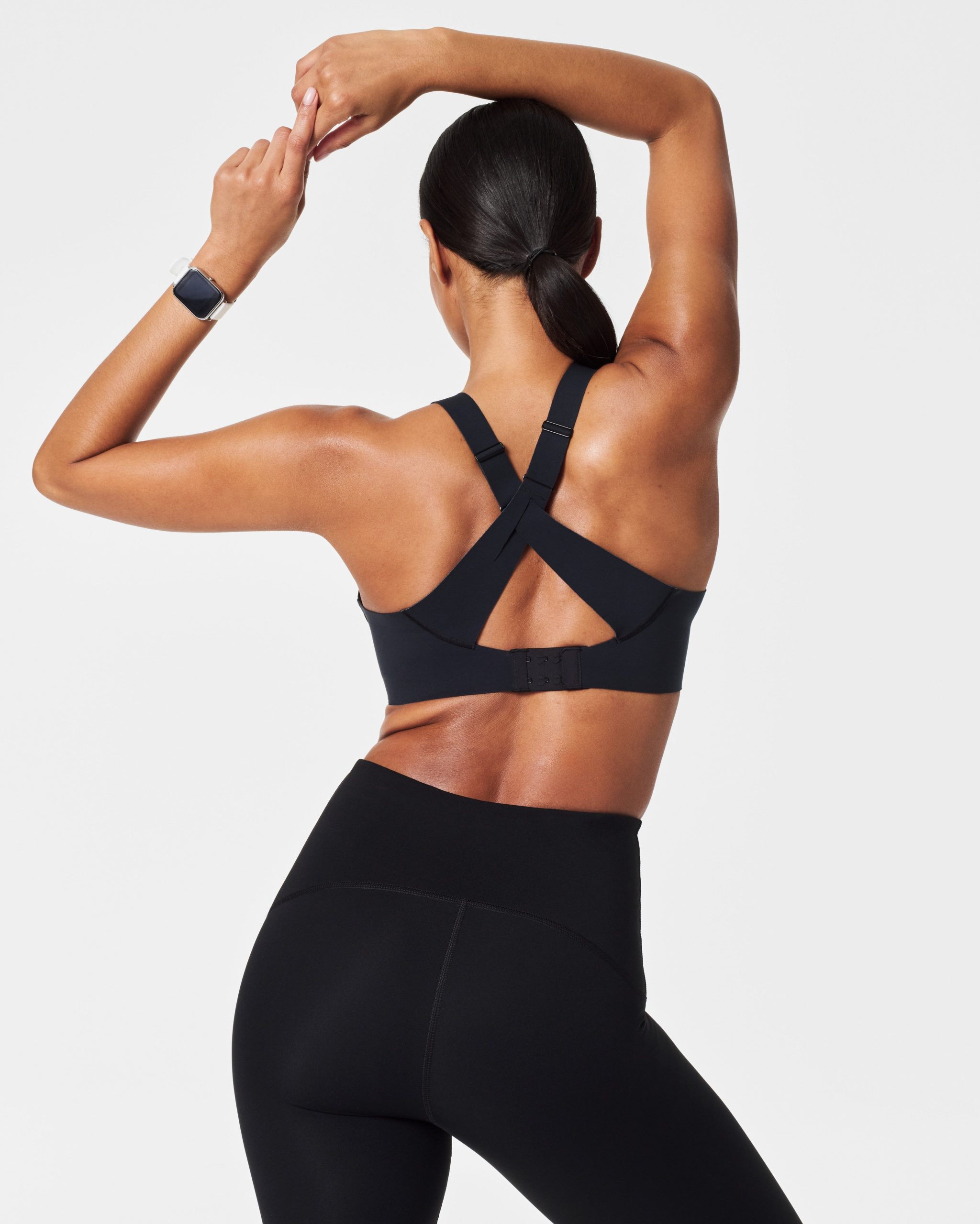 SPANX? BoostUp Medium Impact Sports Bra | Very Black - Image 2