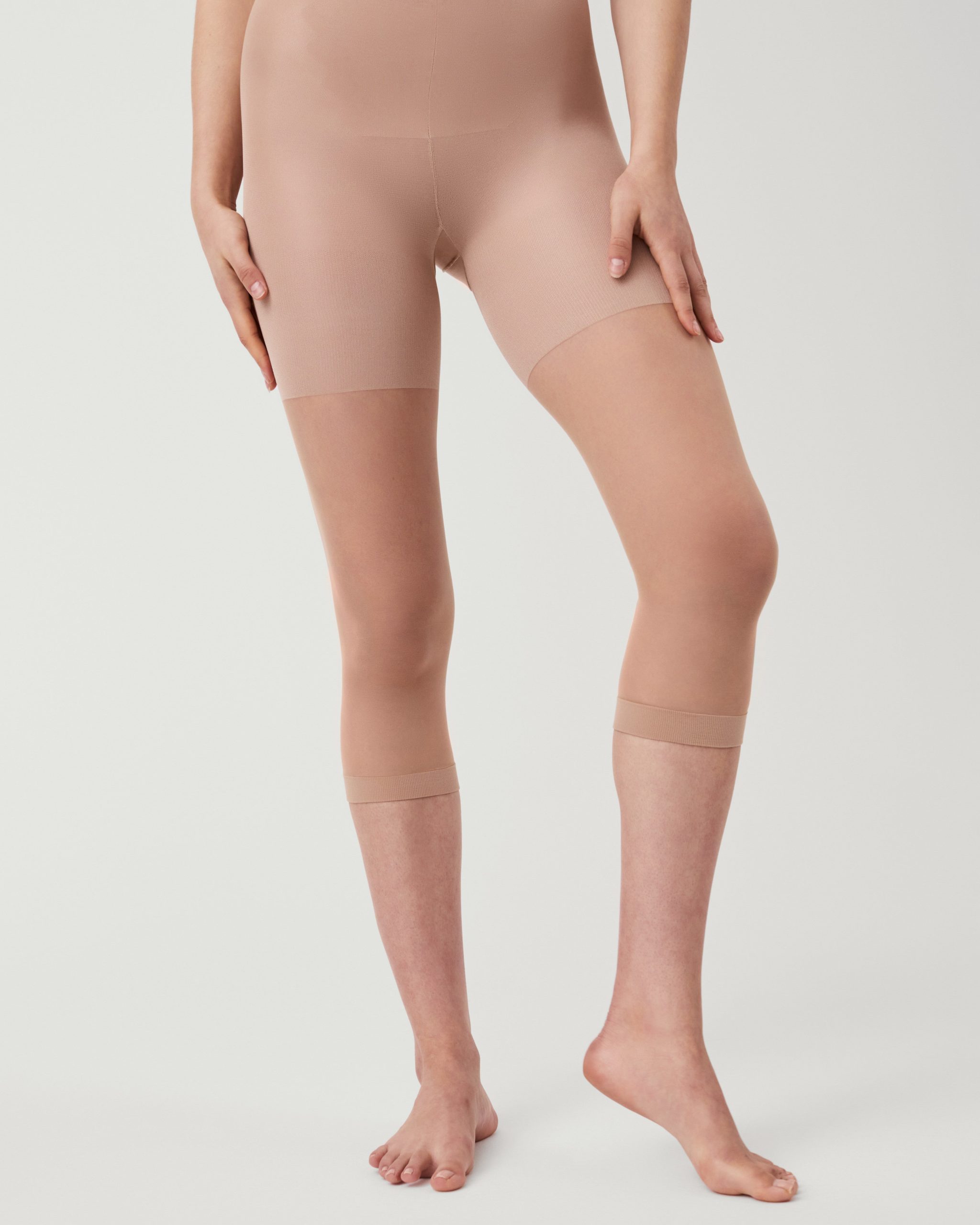 SPANXshape? Original Spanx? High-Waisted Footless Sheers | Nude - Image 3