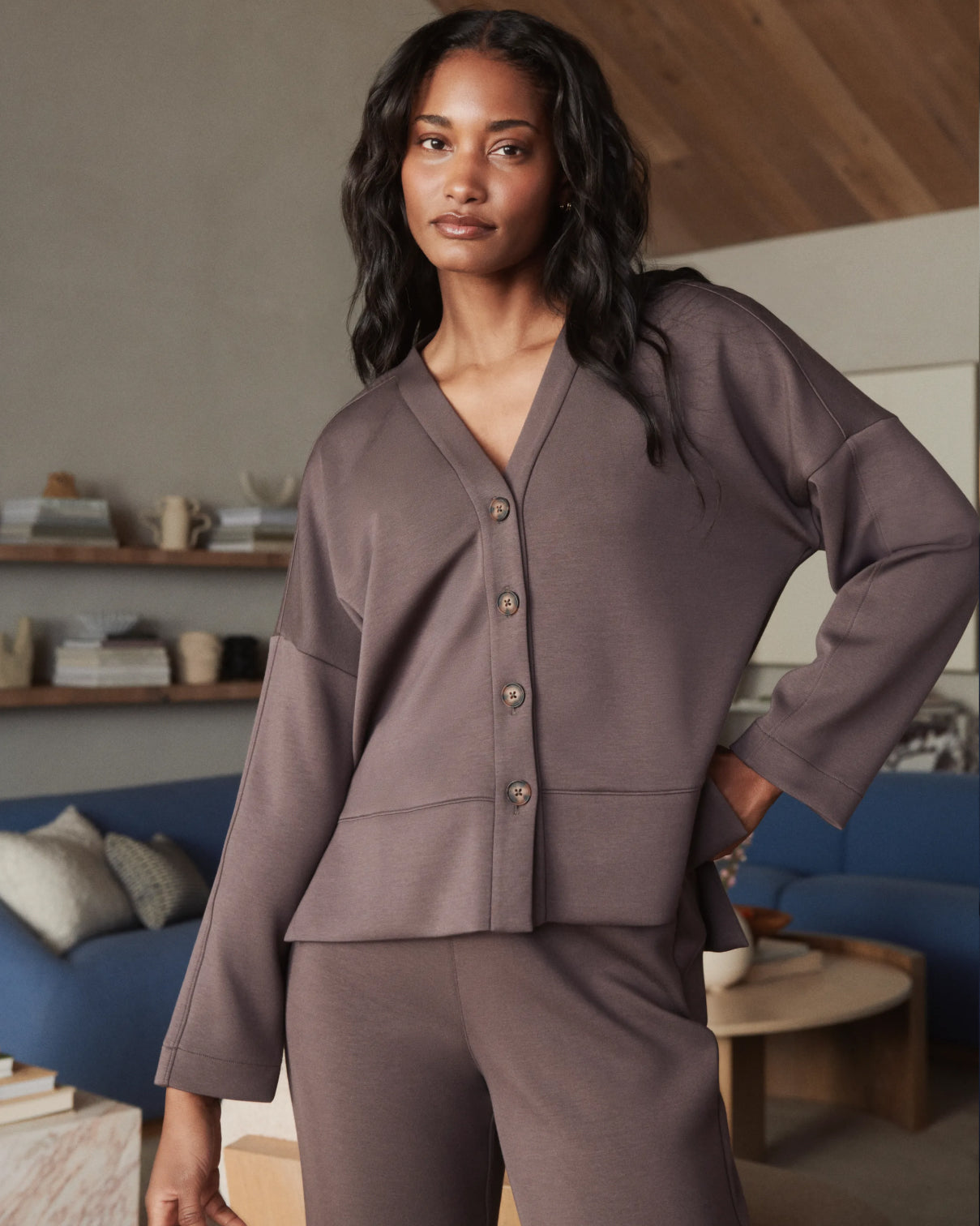 SPANX AirEssentials? Cardigan | Dark Cacao