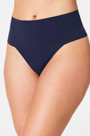 SPANXsupersmooth? Undie-tectable? Thong | Timeless Navy