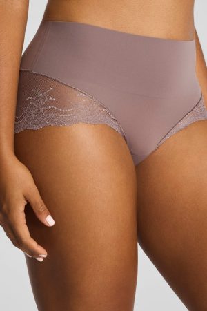 SPANXsupersmooth? Undie-tectable? Lace Hi-Hipster | Granite