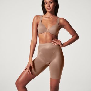 SPANXshape?  Invisible Mid-Thigh Short | Cafe Au Lait