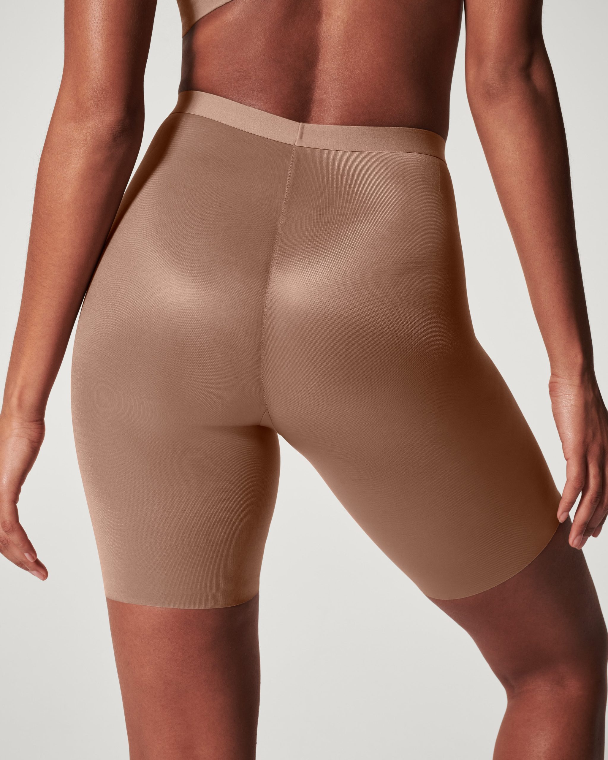 SPANXshape? Invisible Mid-Thigh Short | Cafe Au Lait - Image 5