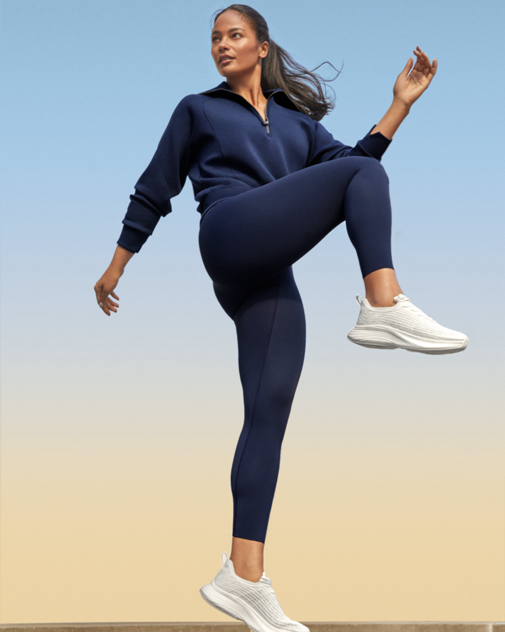 SPANXshape? Booty Boost? 7/8 Leggings | Timeless Navy - Image 2